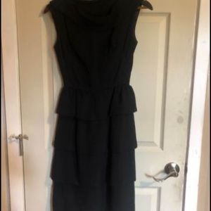Black vintage 50s cocktail dress